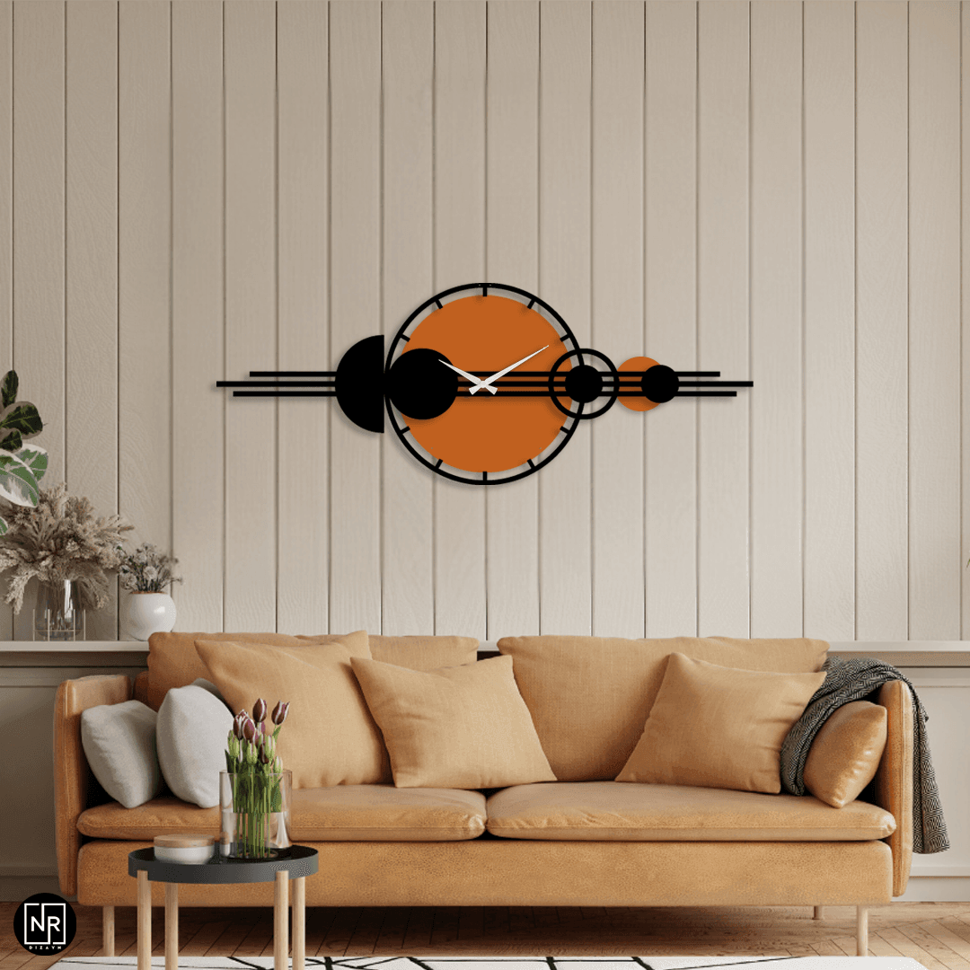 Solaria Metal Duvar Saati