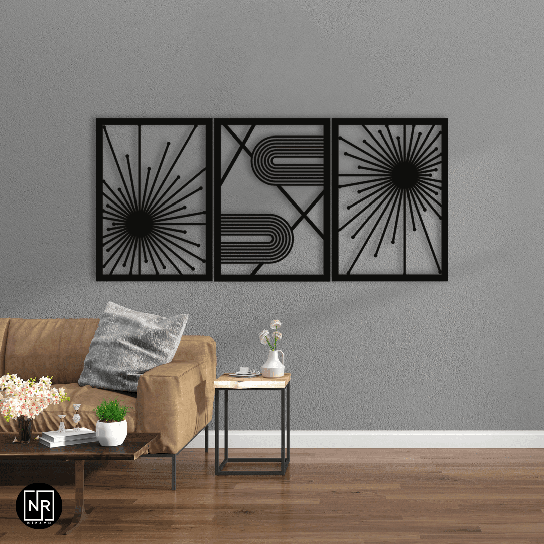 MetalMosaic Metal Duvar Tablosu