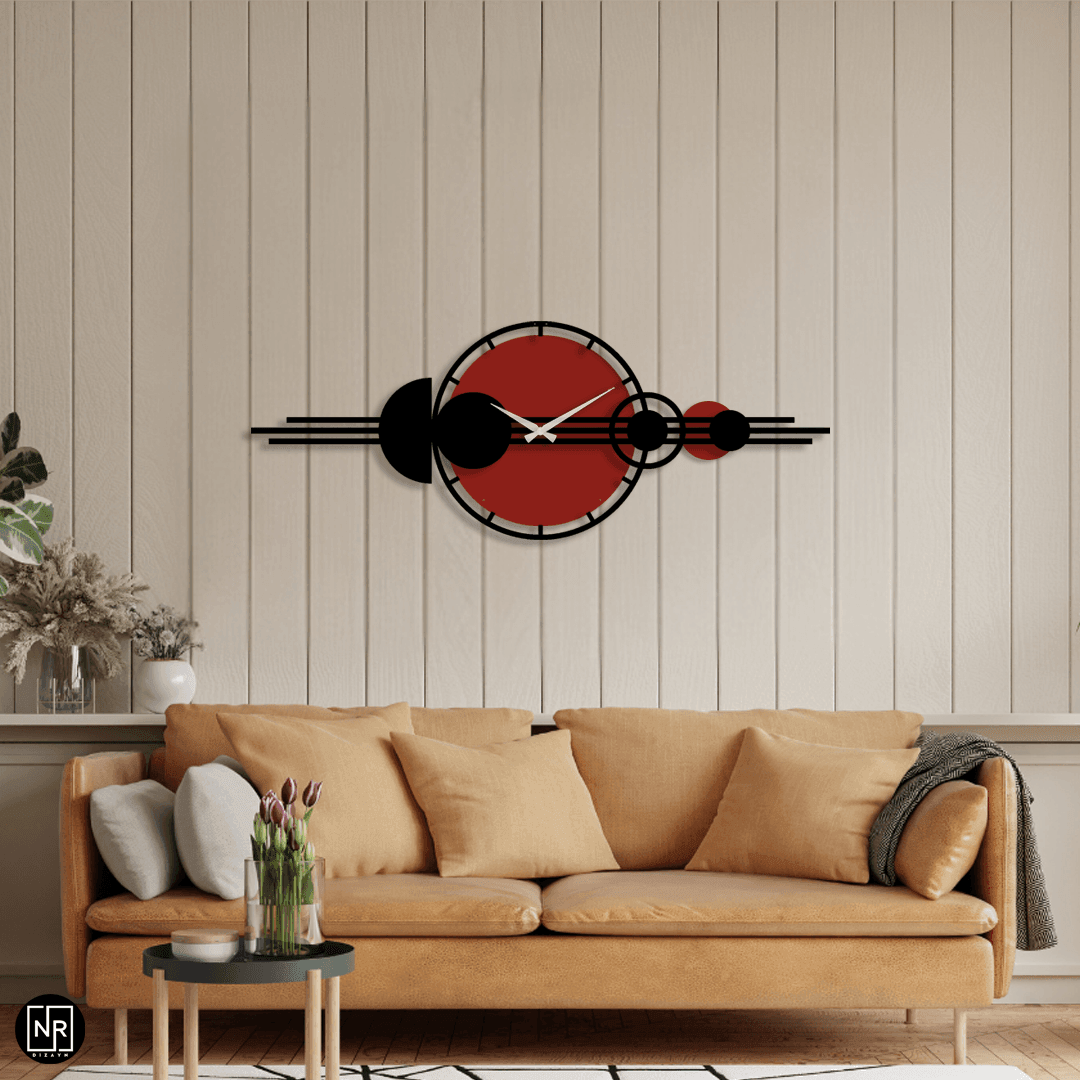 Solaria Metal Duvar Saati