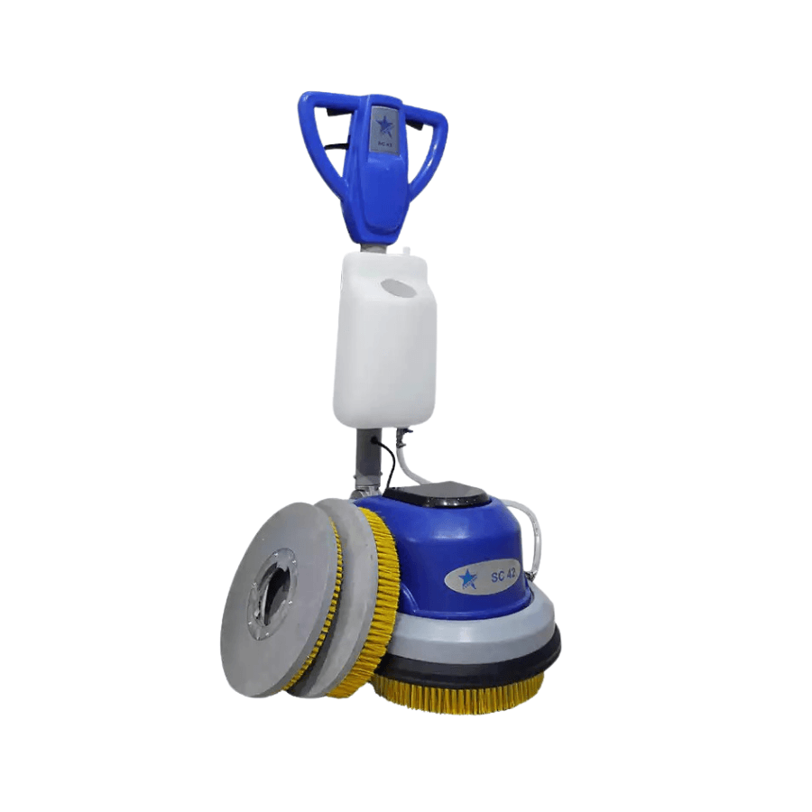 Cleanvac SC42 Zemin Cilalama ve Halı Yıkama Makinesi 