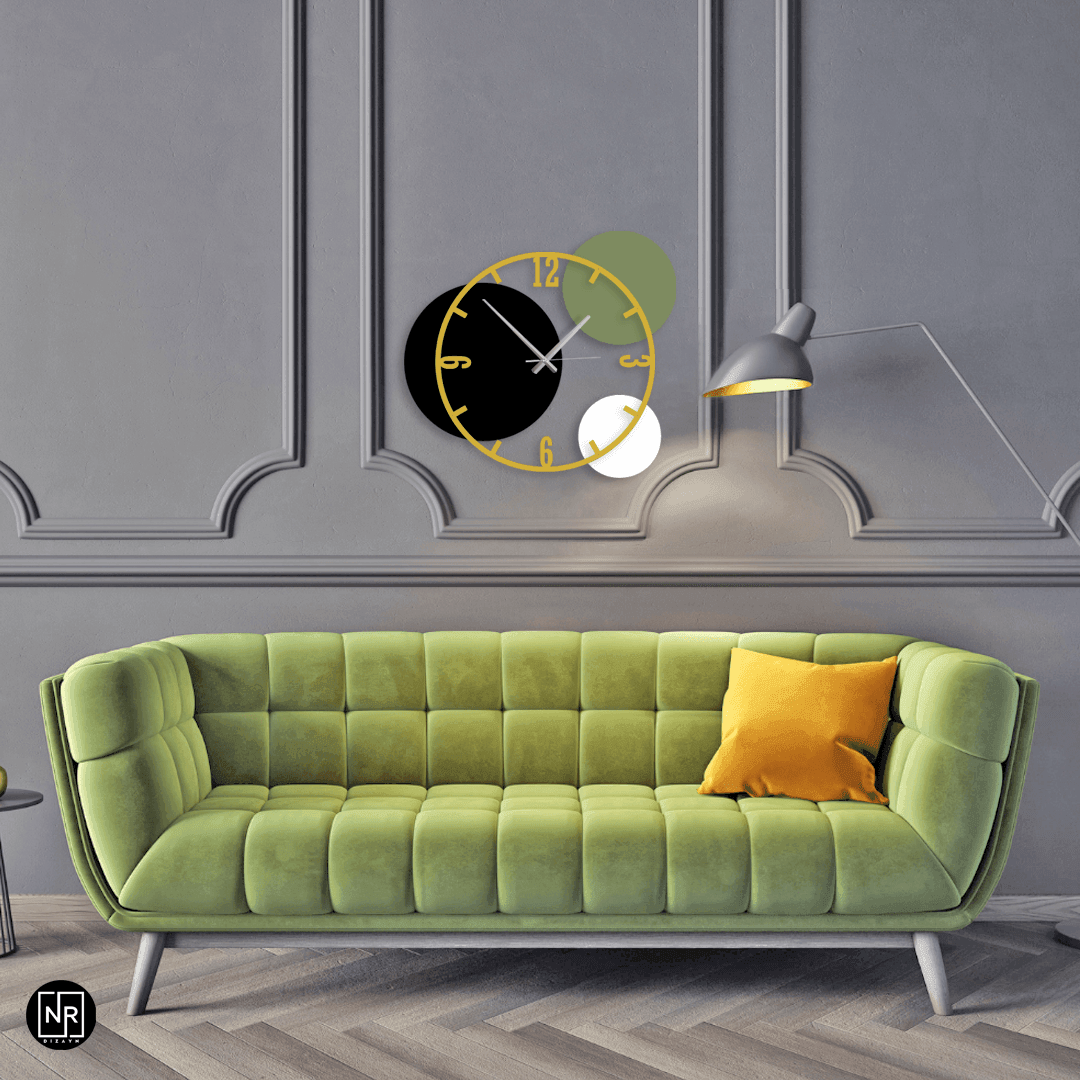 ColorSync Metal Duvar Saati