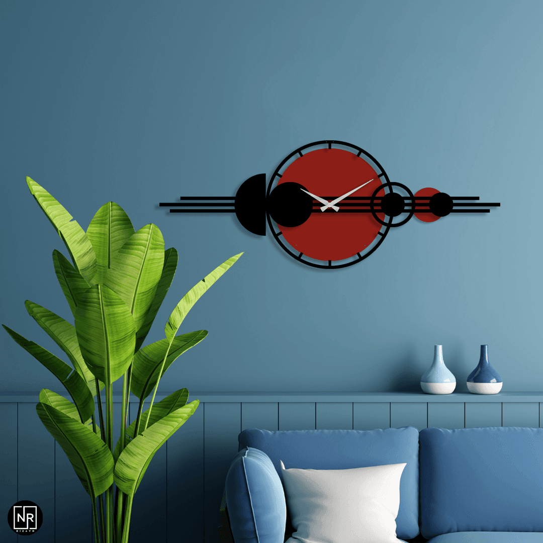 Solaria Metal Duvar Saati