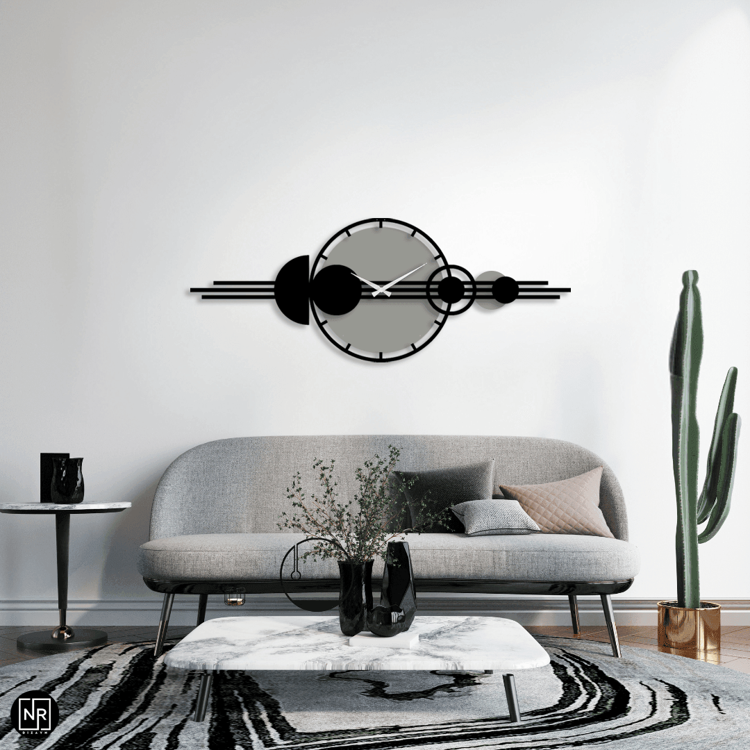 Solaria Metal Duvar Saati