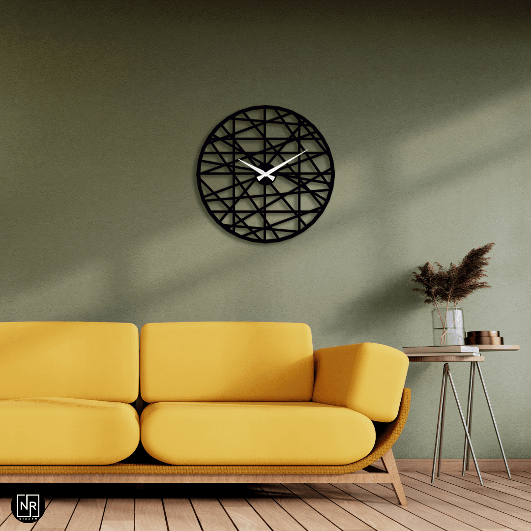 SkeletonTime Metal Duvar Saati