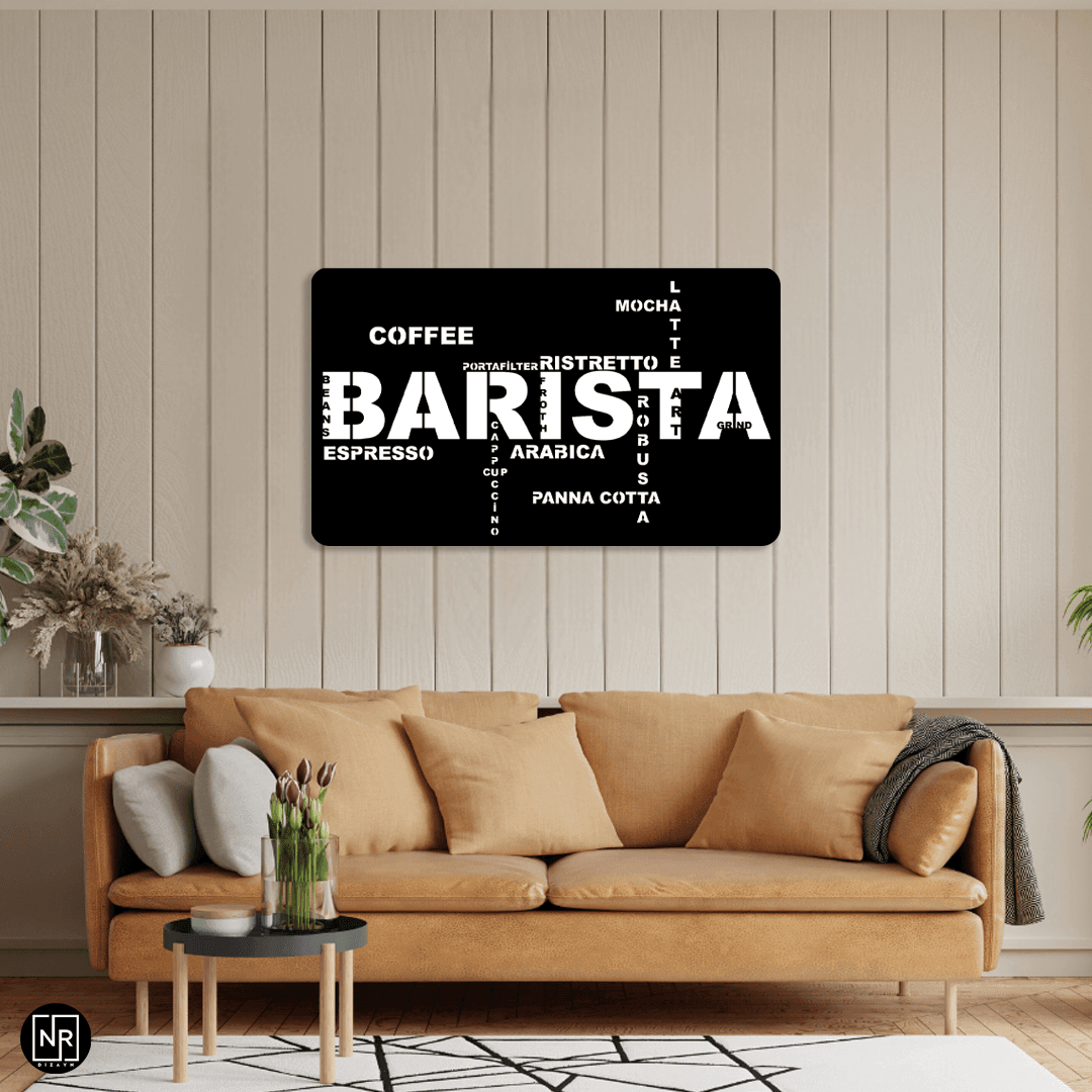 CaffèGraph Metal Duvar Tablosu