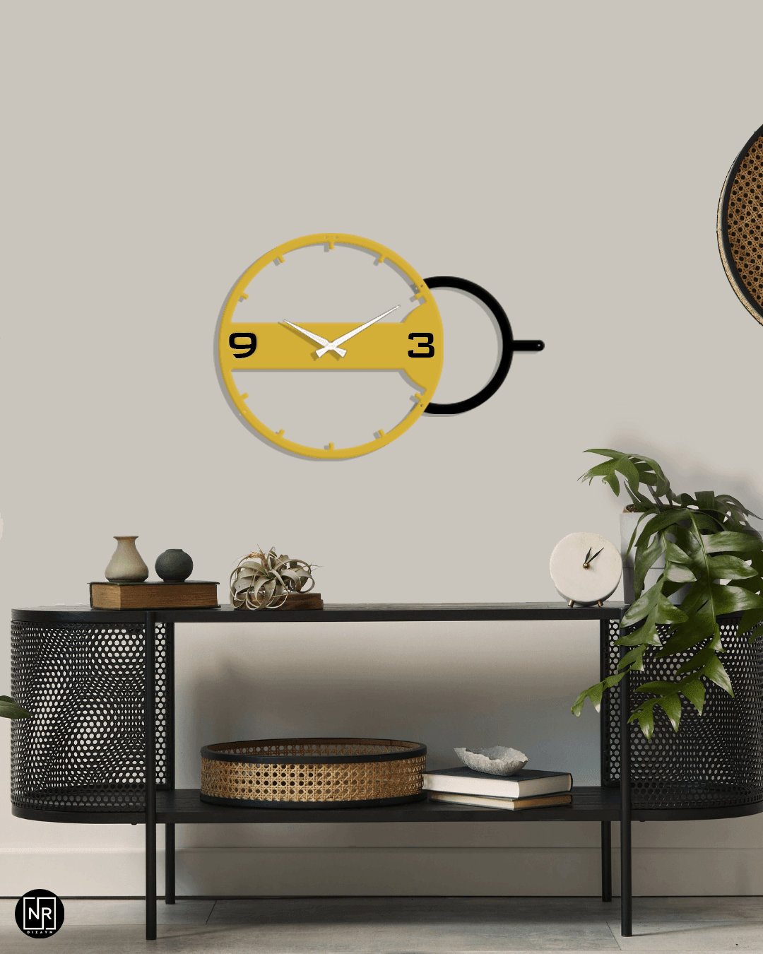 Aurvia Metal Duvar Saati
