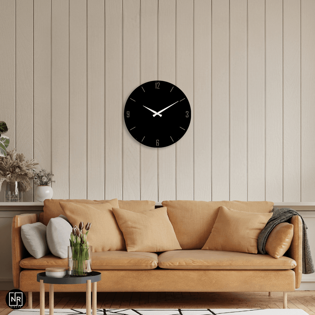 Timecraft Dekoratif Metal Duvar Saati