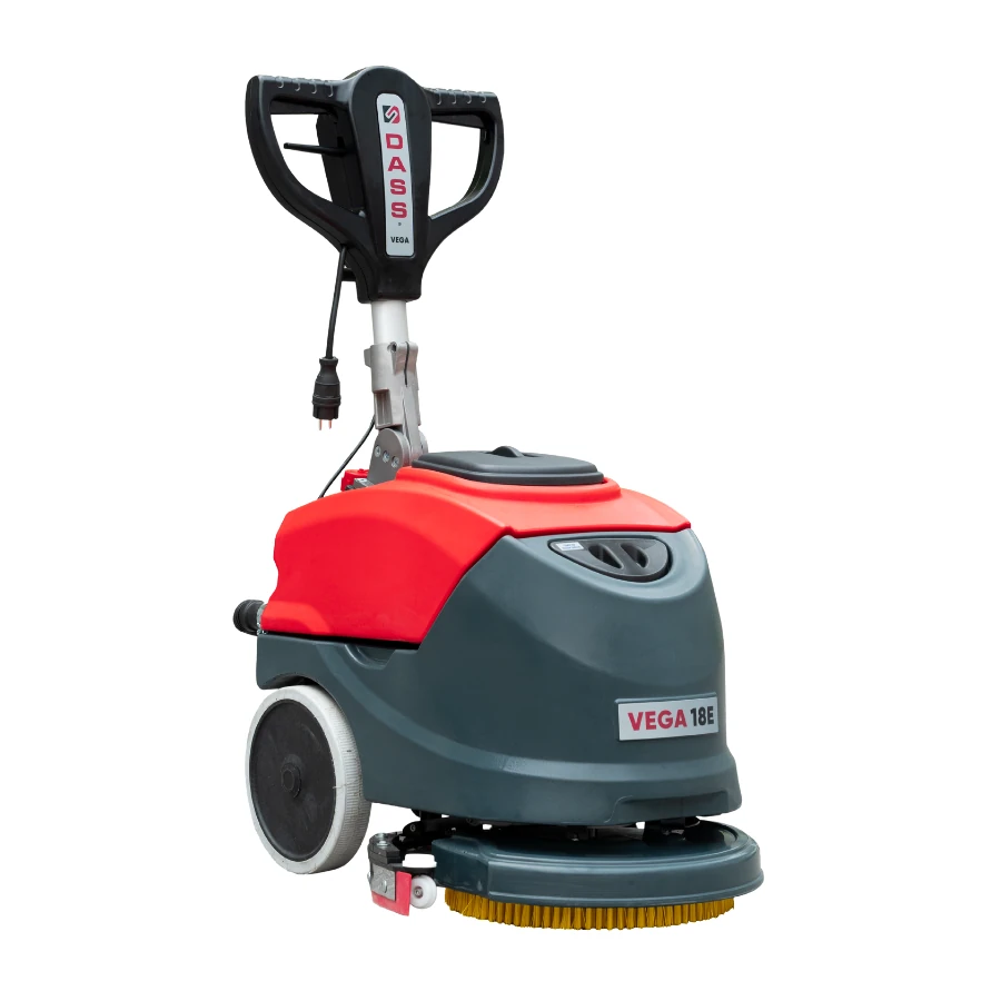 Elektrikli Dar Alan Zemin Temizleme Makinası Dass Vega 18 E