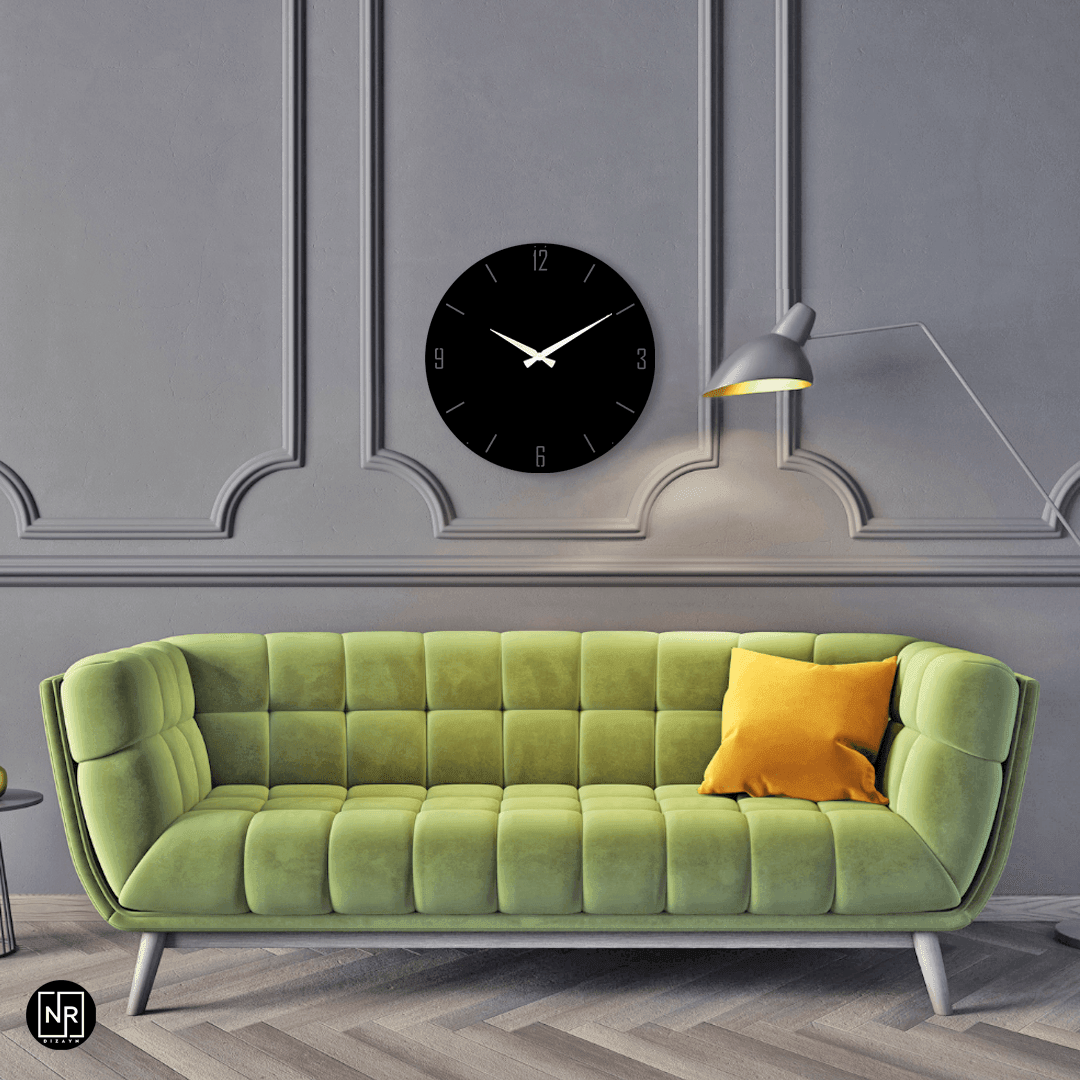 Timecraft Dekoratif Metal Duvar Saati