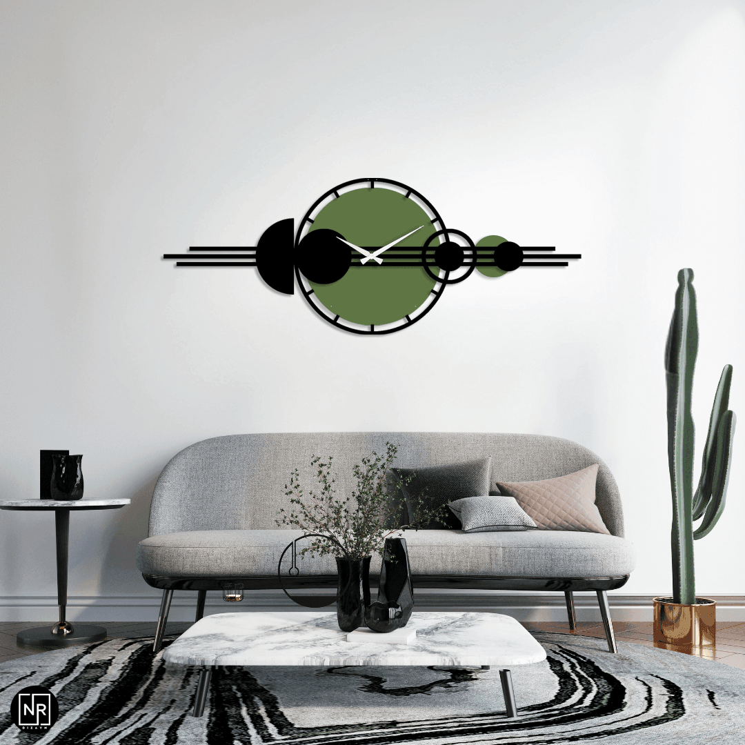 Solaria Metal Duvar Saati