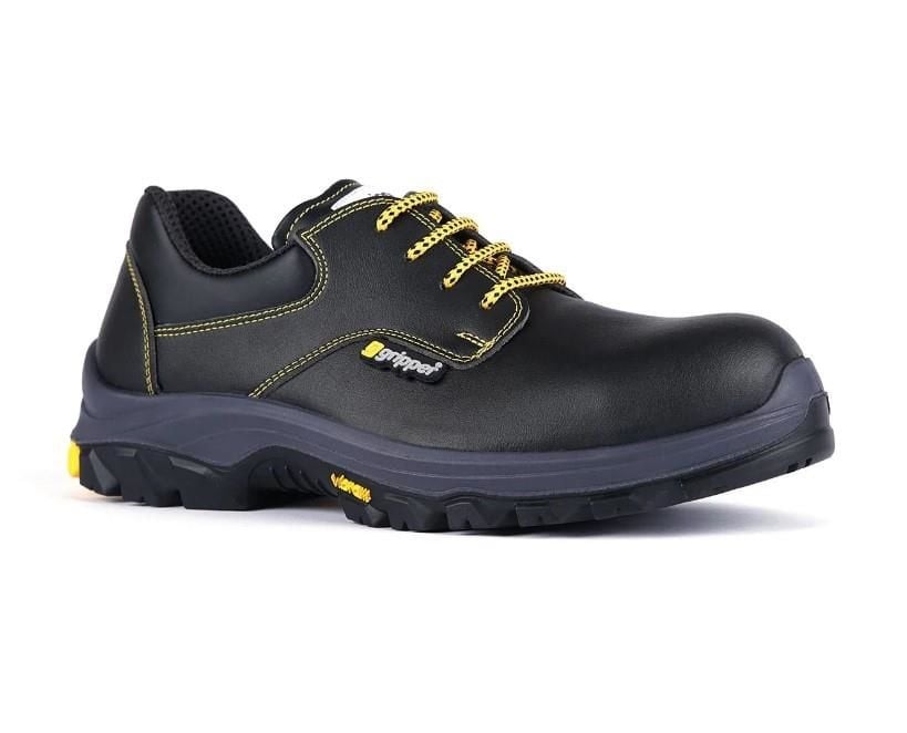 Mekap Gripper Basic GPR-14 S3 SRC HRO Vibram Taban Vidala Deri Kompozit Burun Kevlar Ara Taban İş Ayakkabısı