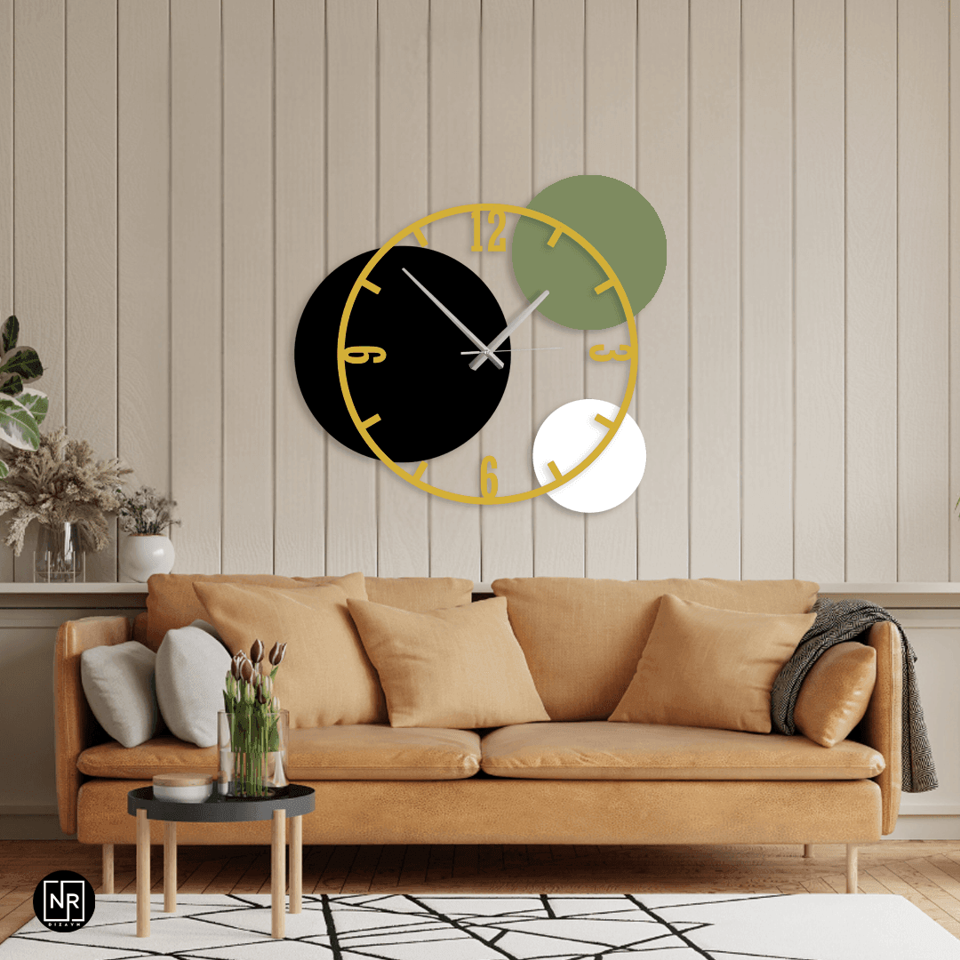 ColorSync Metal Duvar Saati
