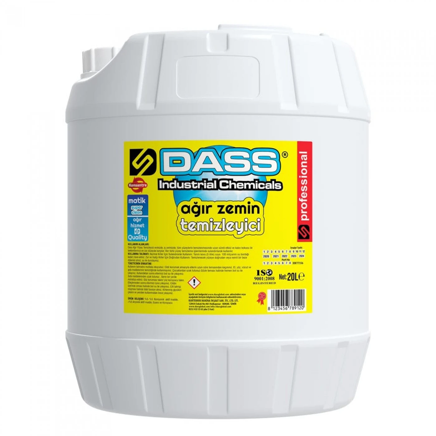Ağır Zemin Temizleyici 20lt 
