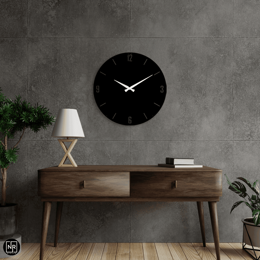 Timecraft Dekoratif Metal Duvar Saati