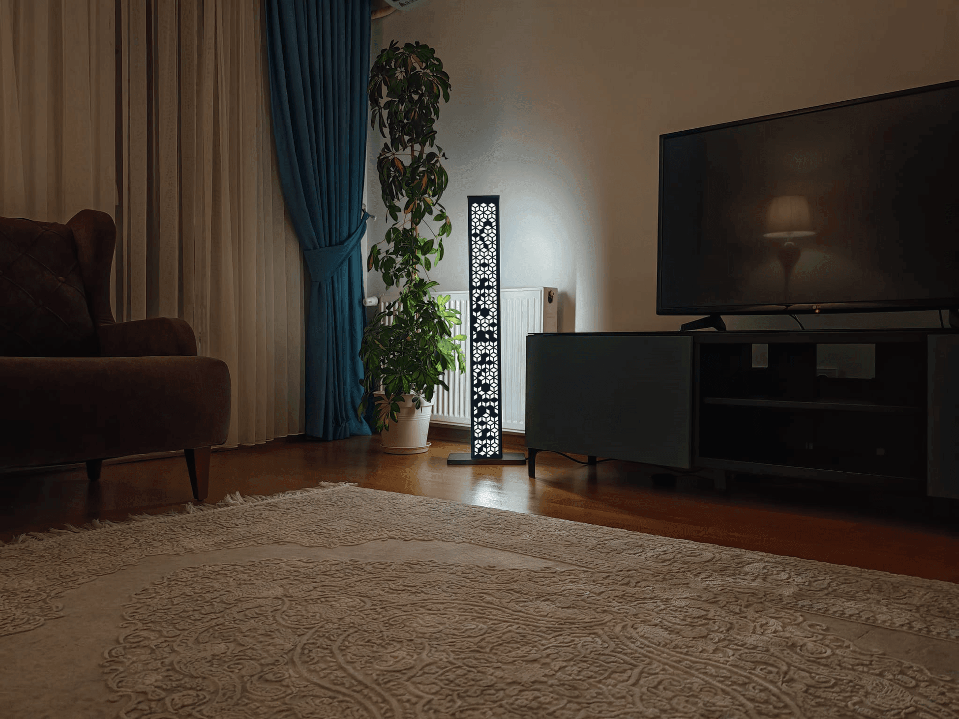 Motifli Dekoratif Lambader