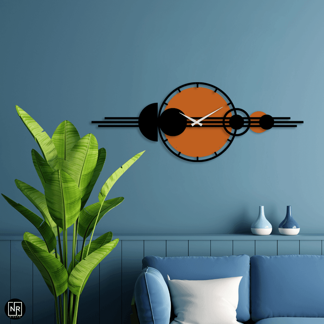 Solaria Metal Duvar Saati