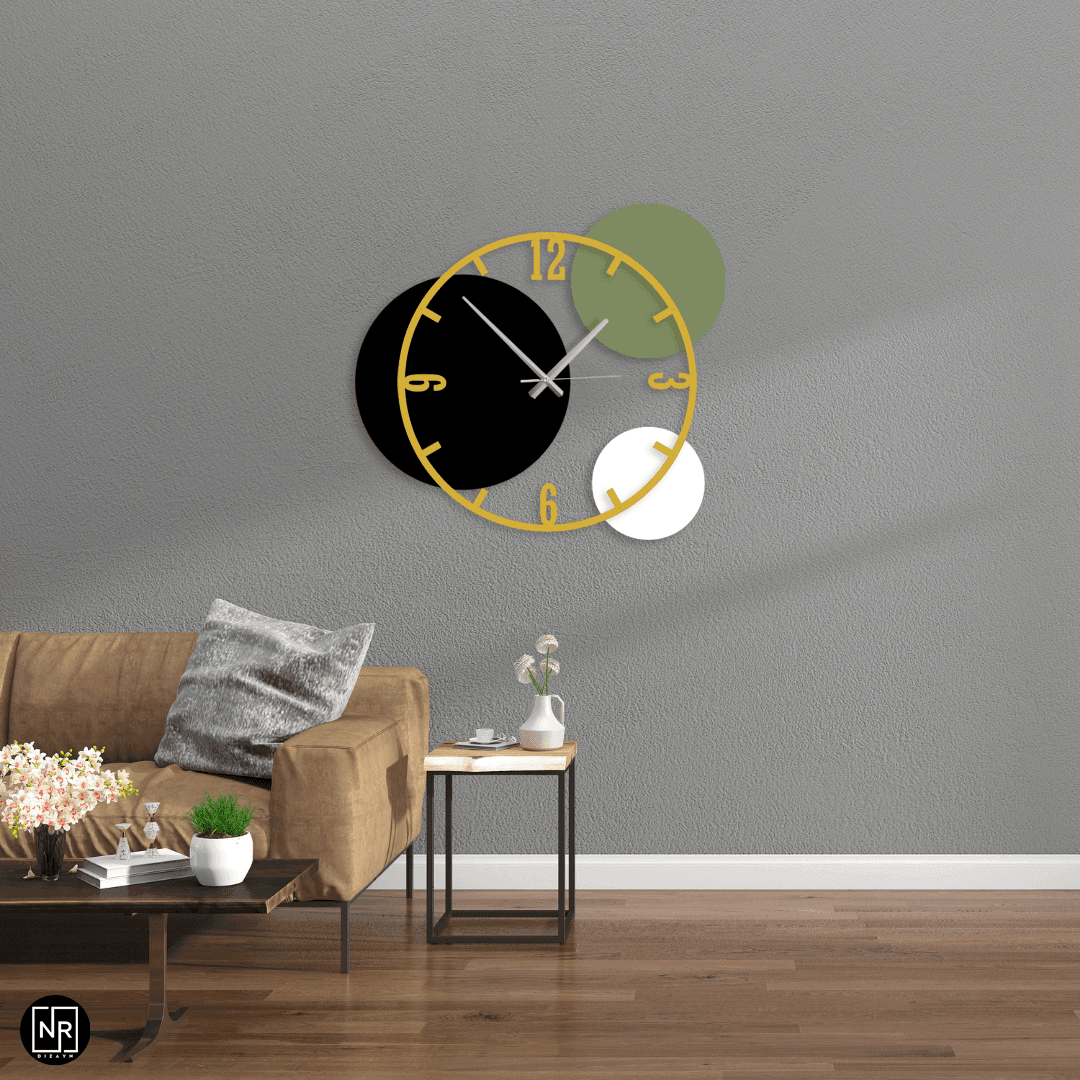 ColorSync Metal Duvar Saati