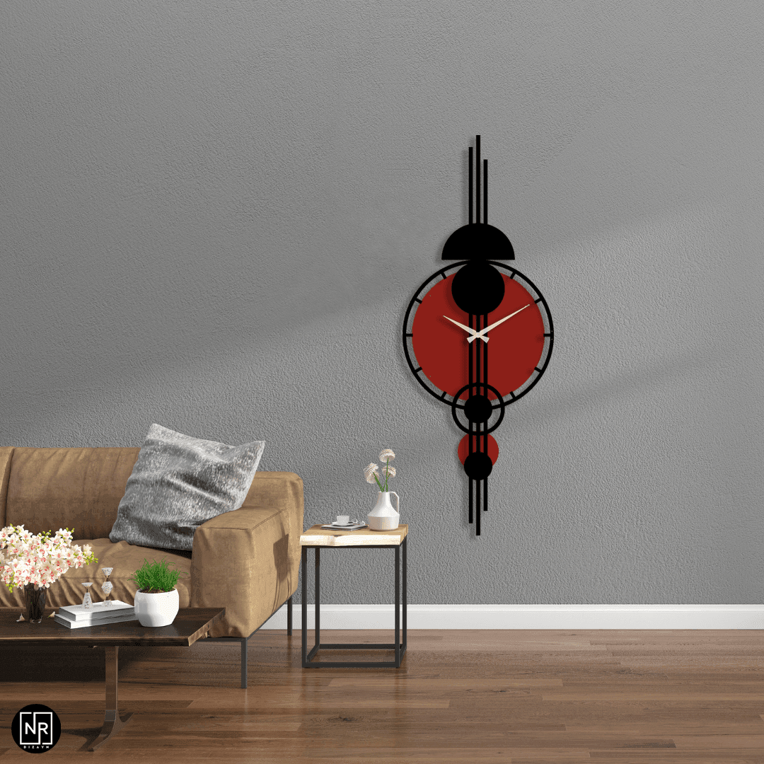 Solaria Metal Duvar Saati
