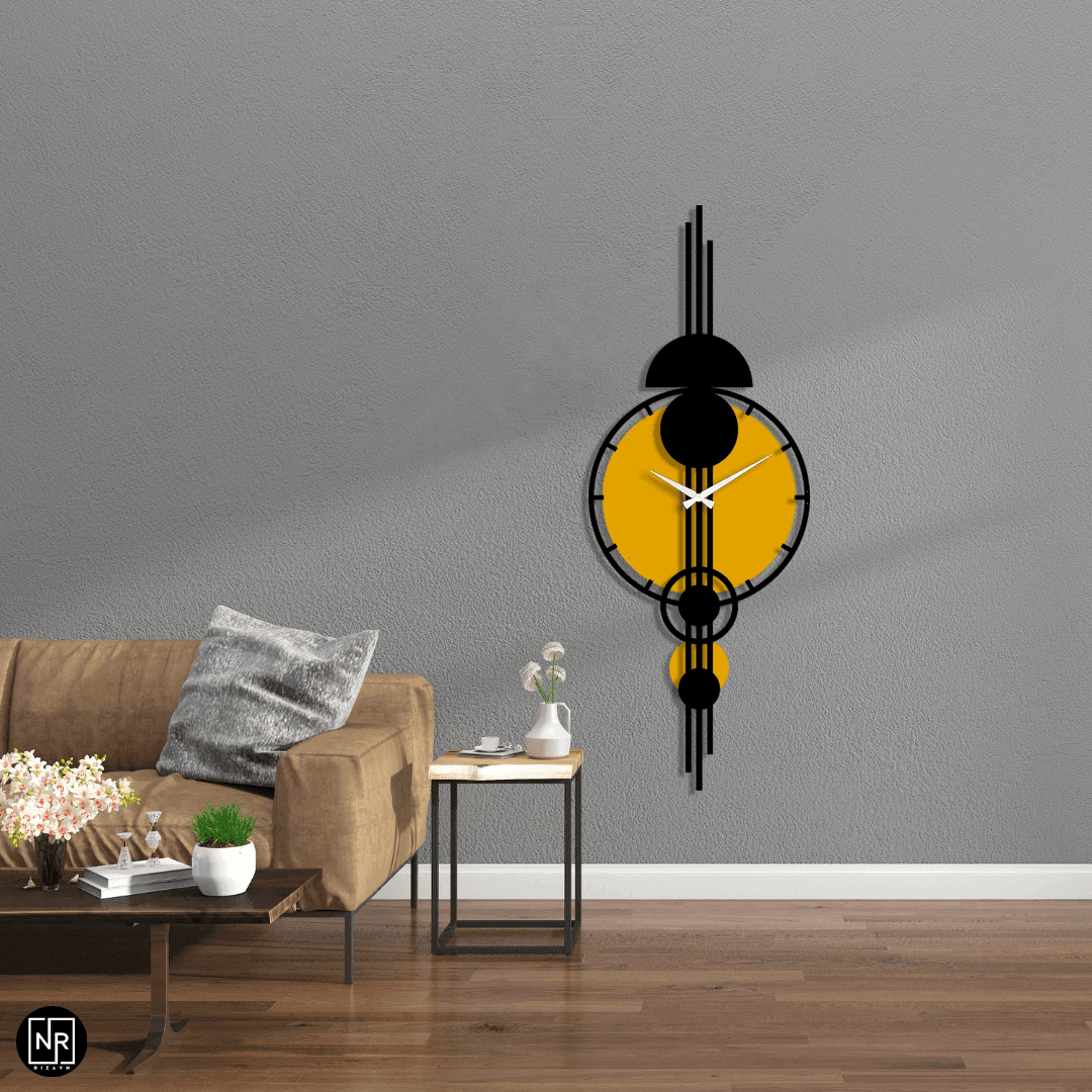 Solaria Metal Duvar Saati