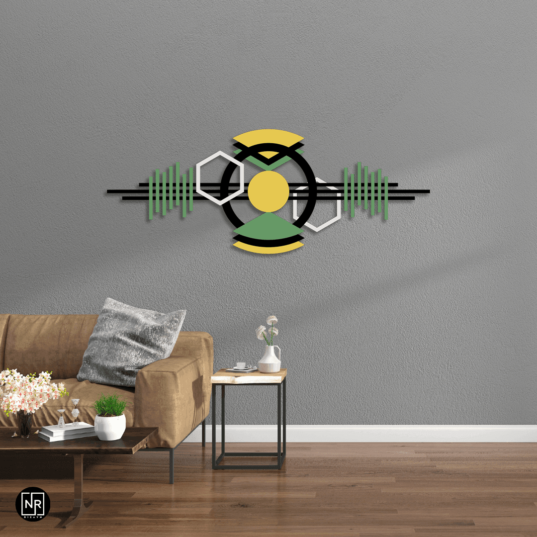 GridArt Metal Duvar Tablosu