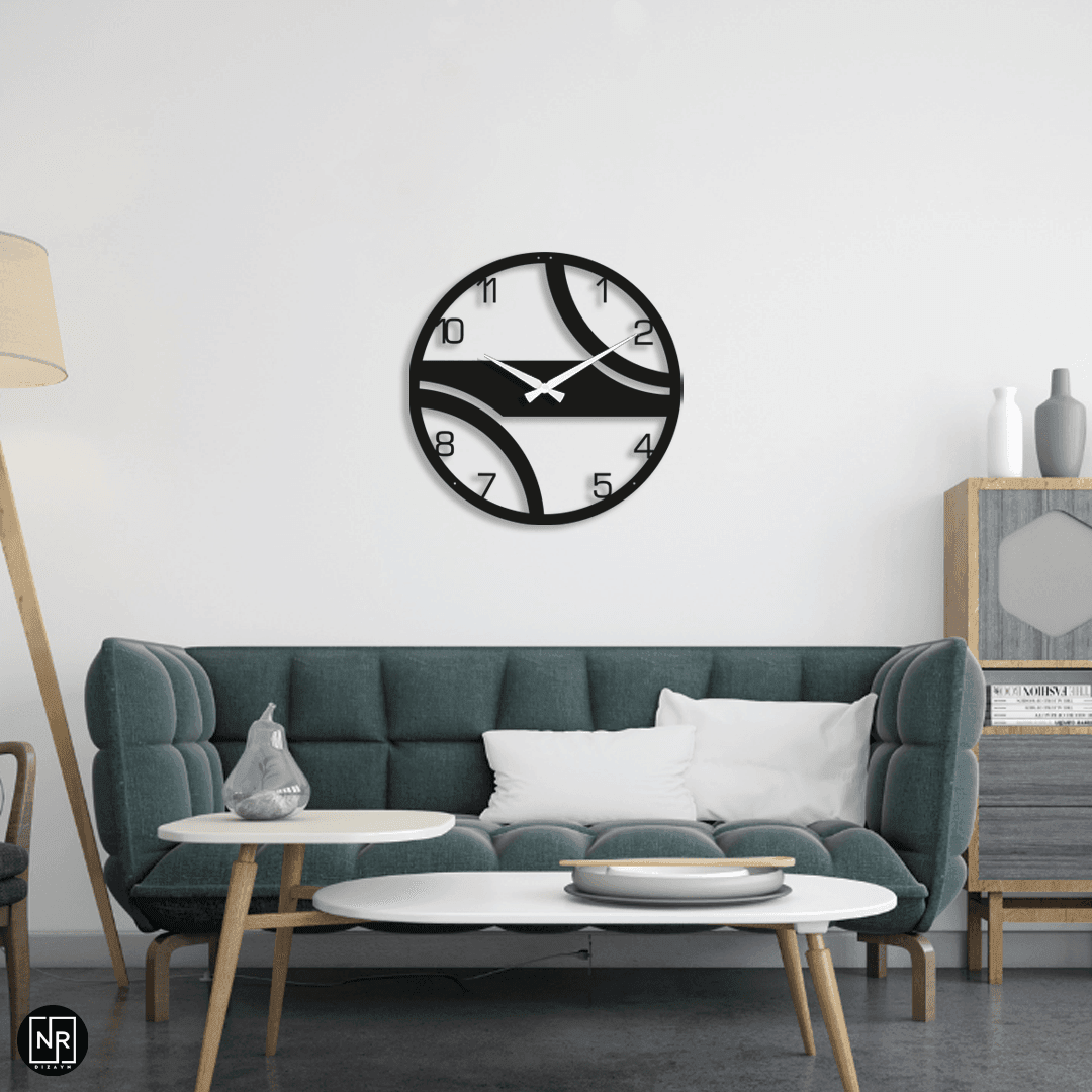 LineaTime Dekoratif Metal Duvar Saati