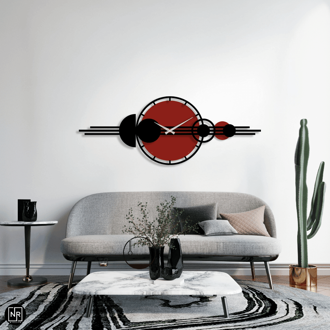 Solaria Metal Duvar Saati