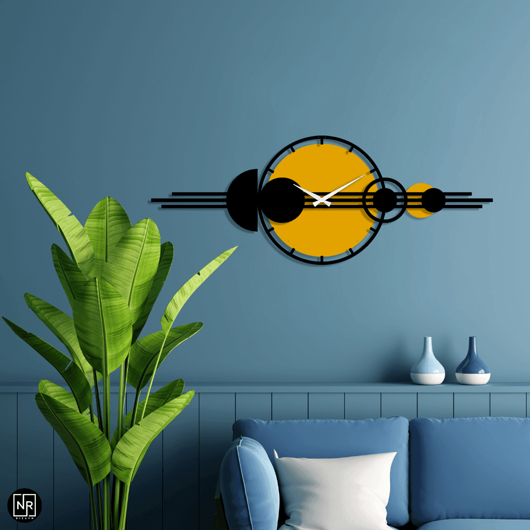 Solaria Metal Duvar Saati