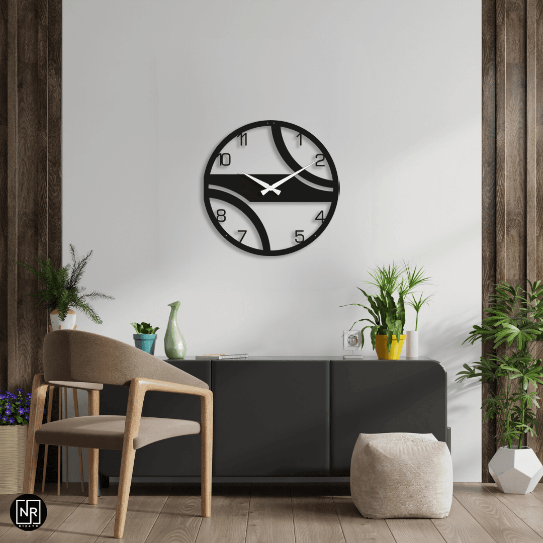LineaTime Dekoratif Metal Duvar Saati