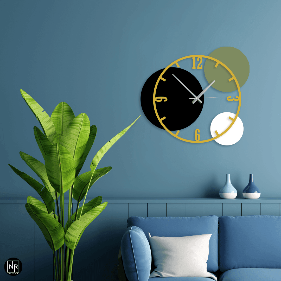 ColorSync Metal Duvar Saati