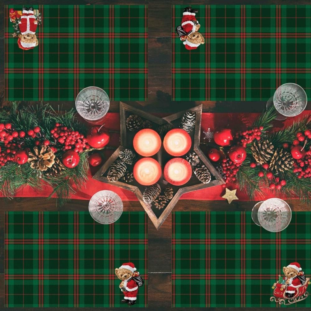 SANTA TEDDY KUMAŞ AMERİKAN SERVİS