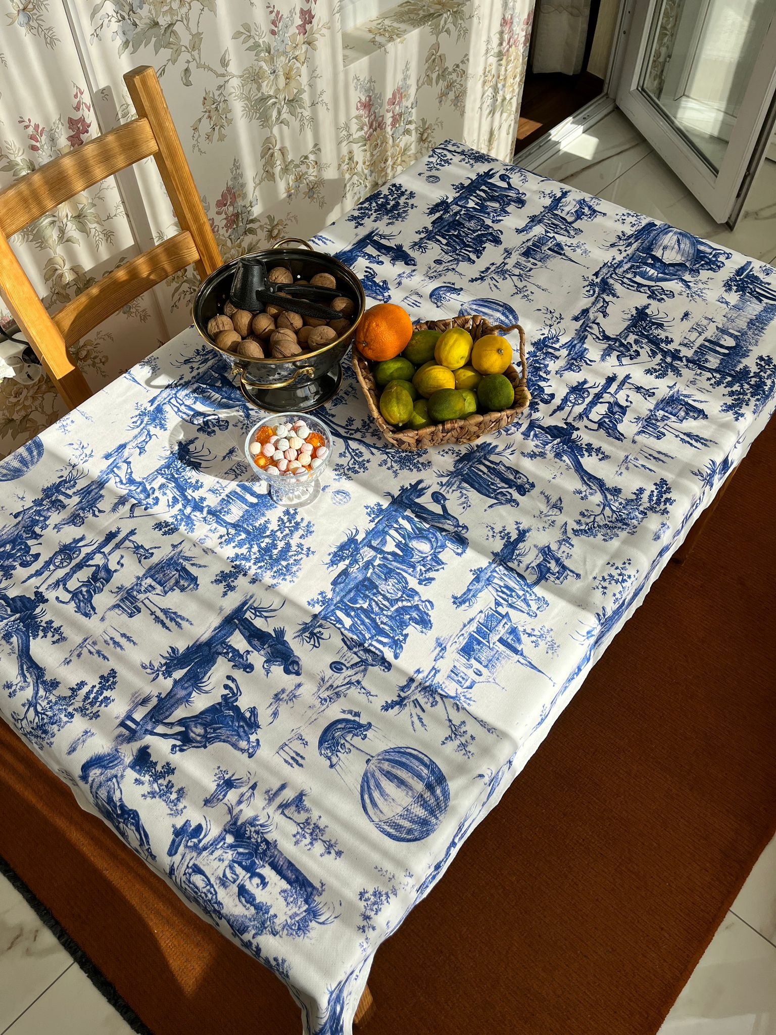 Fransız köylüler Masa Örtüsü 
