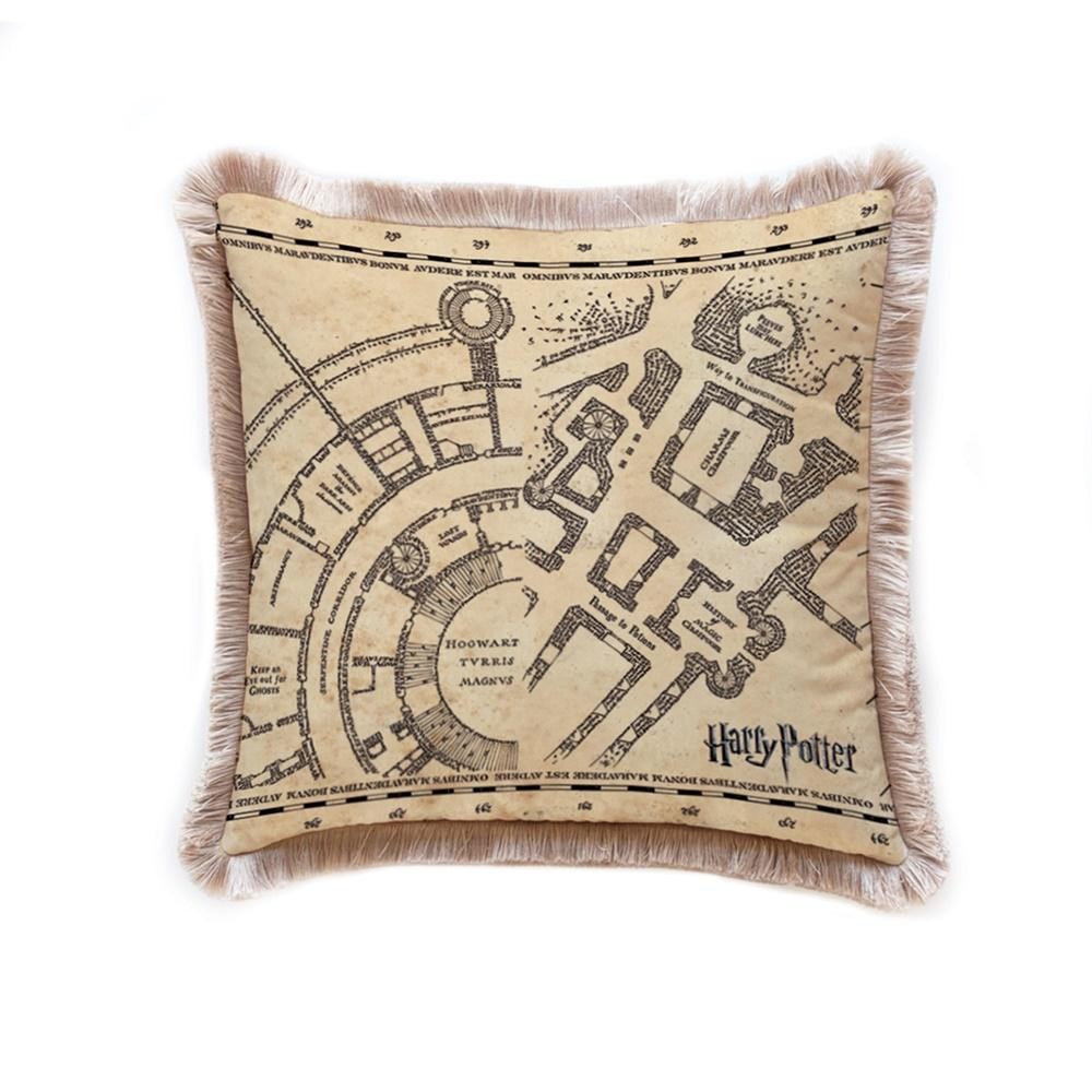 Harry Potter Marauders Map Kırlent