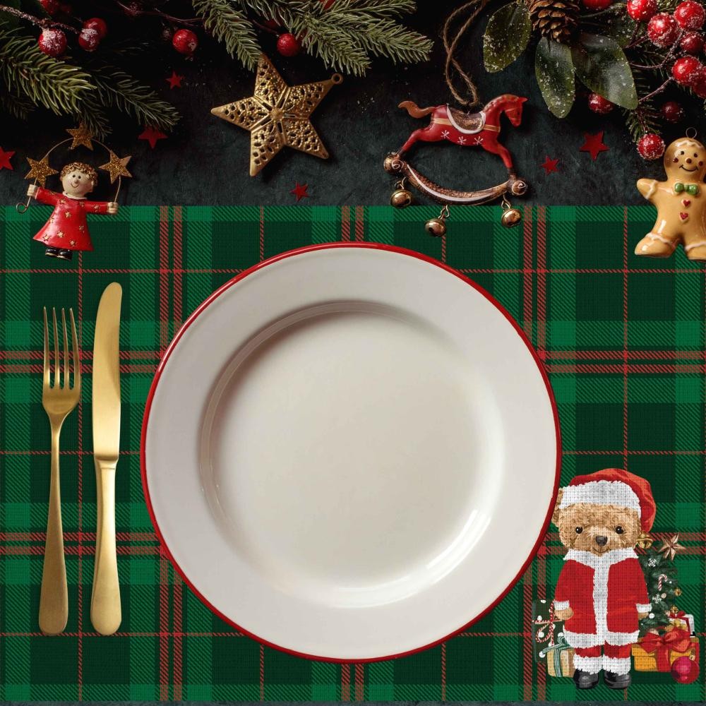 SANTA TEDDY KUMAŞ AMERİKAN SERVİS