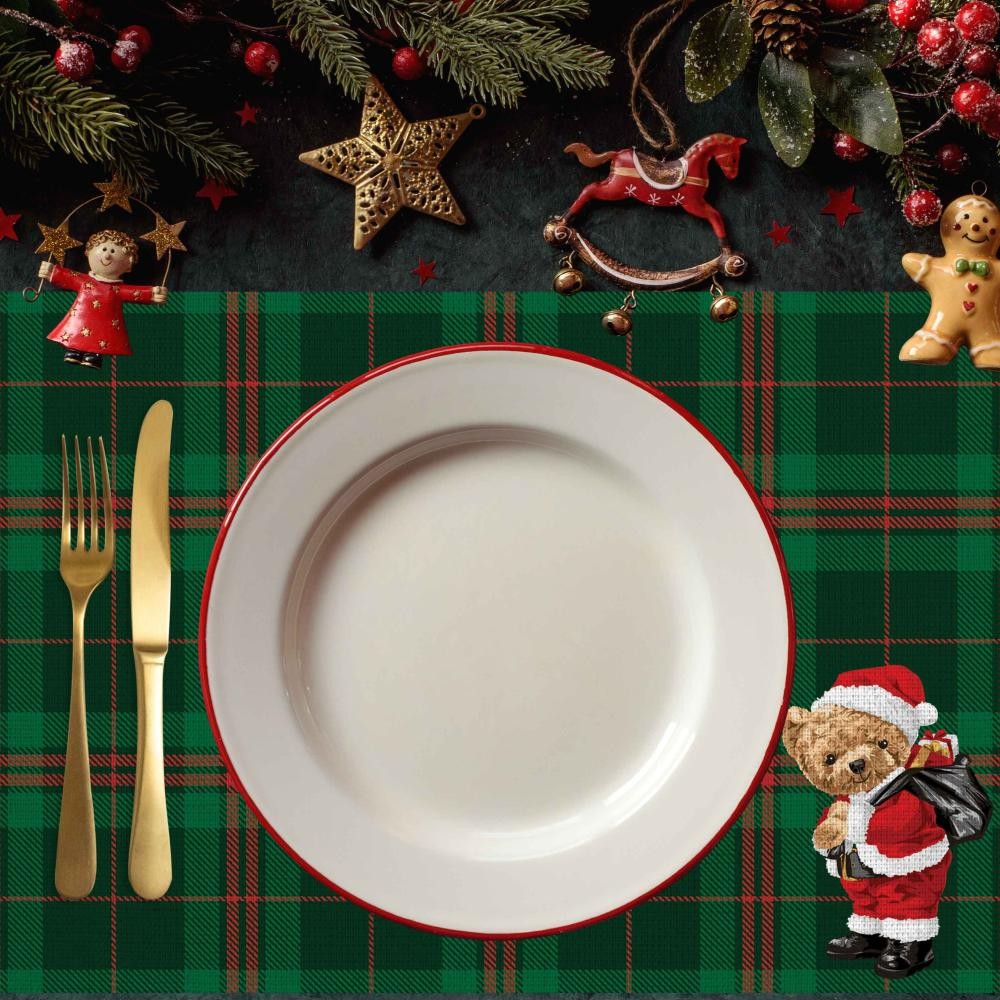 SANTA TEDDY KUMAŞ AMERİKAN SERVİS