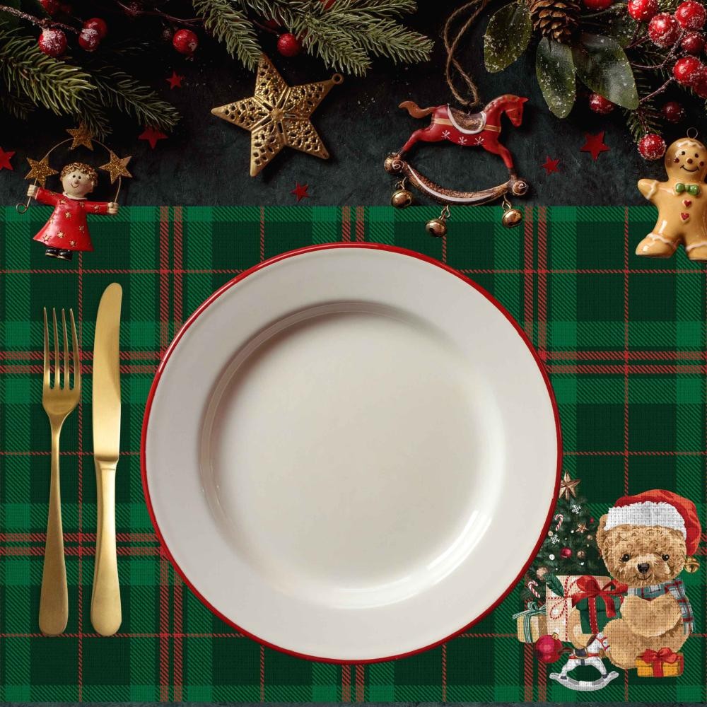 SANTA TEDDY KUMAŞ AMERİKAN SERVİS