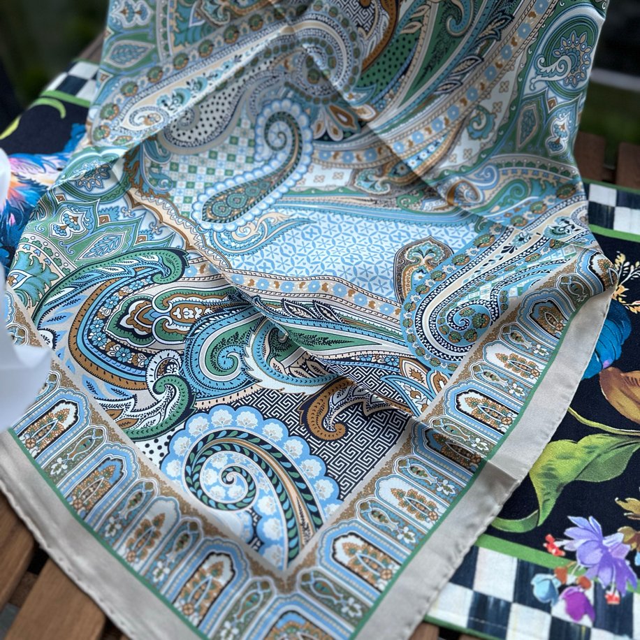 Buatly Twill ipek eşarp