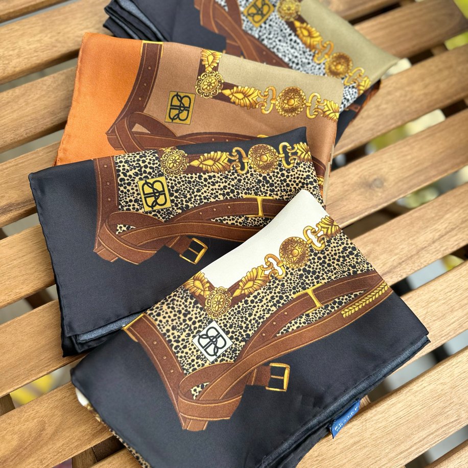 Buatly Twill ipek eşarp