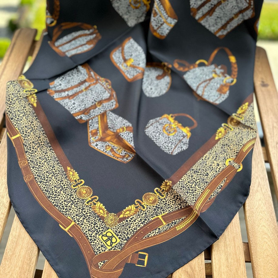 Buatly Twill ipek eşarp