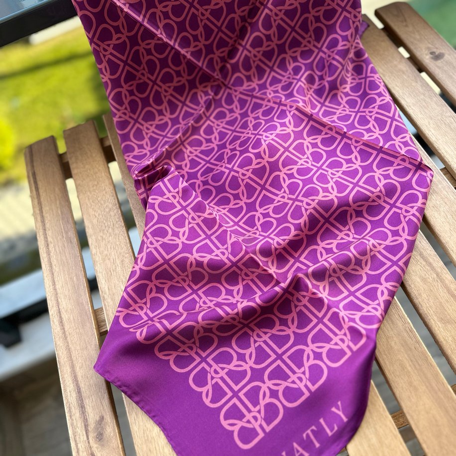 Buatly Twill ipek eşarp