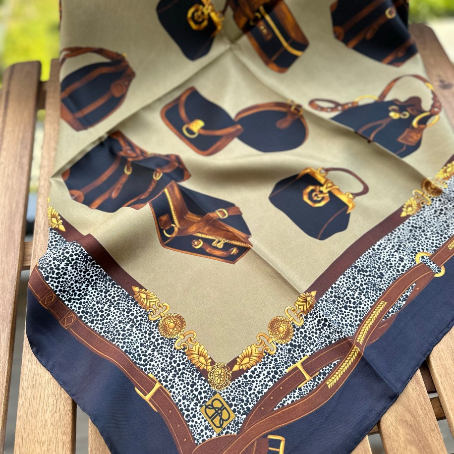 Buatly Twill ipek eşarp