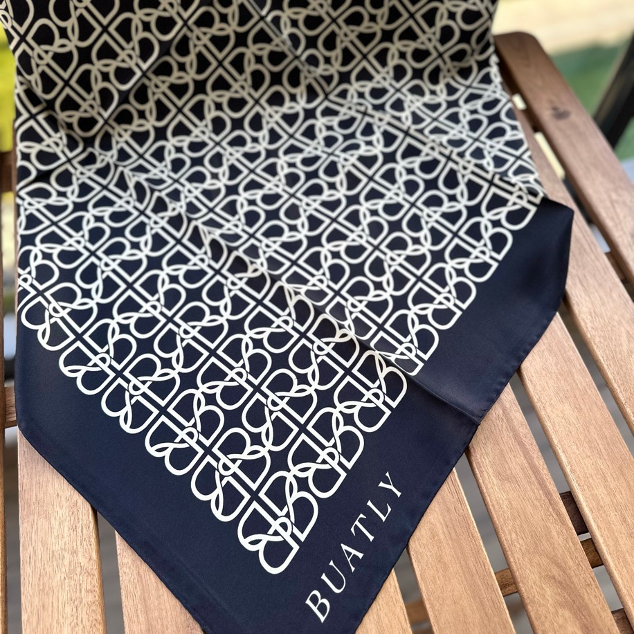 Buatly Twill ipek eşarp