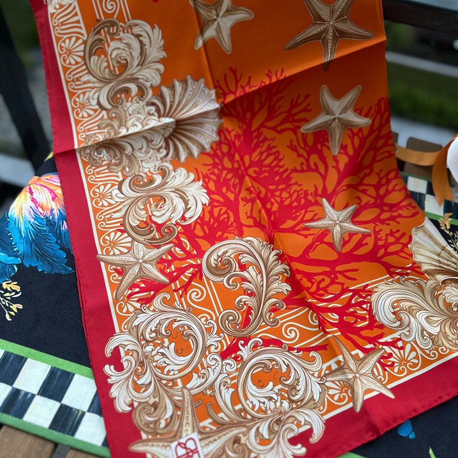 Buatly Twill ipek eşarp