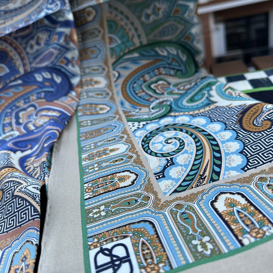 Buatly Twill ipek eşarp