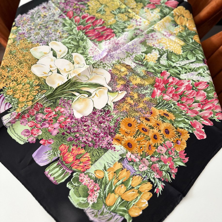 Buatly twill ipek eşarp