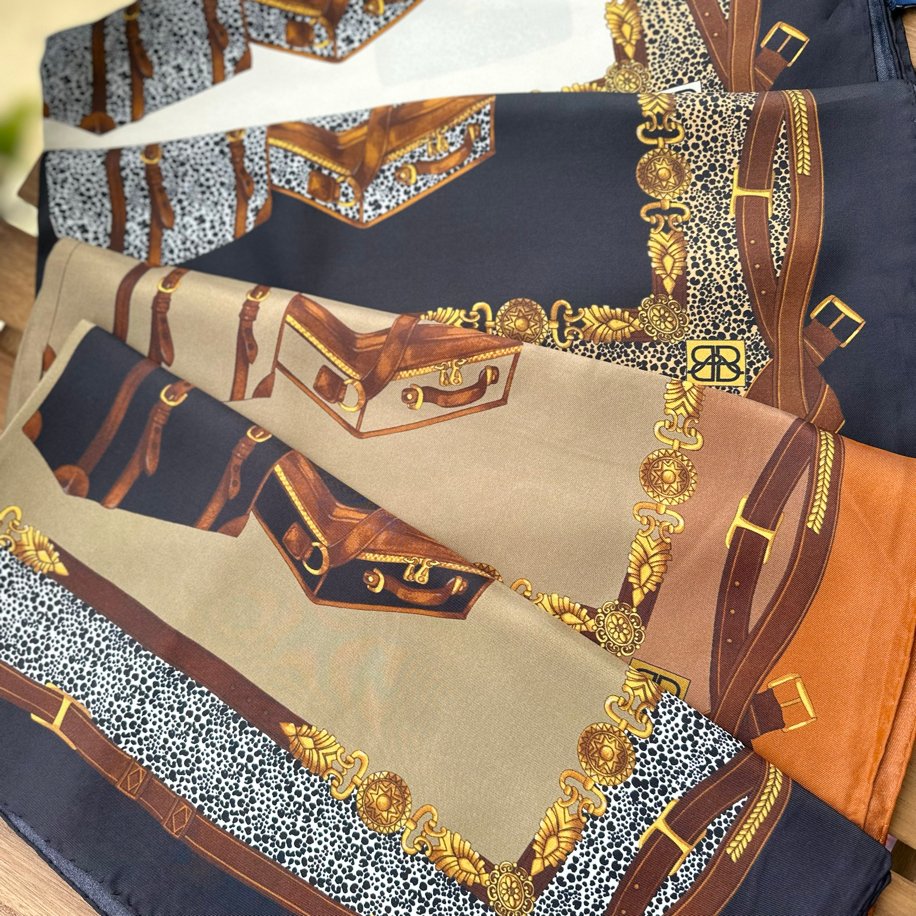Buatly Twill ipek eşarp