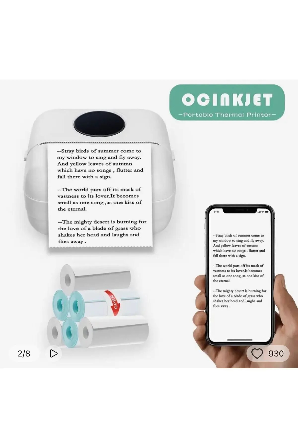 Paper Roll with sticker (Yapiskanlı)