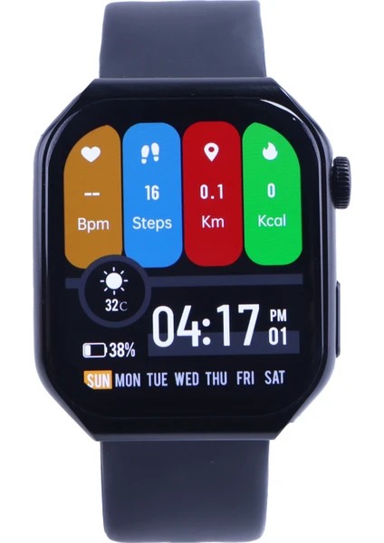 Smart Watch LA39 – Güçlü Batarya, Yüksek Performans, Su Geçirmez ve Gelişmiş Bluetooth