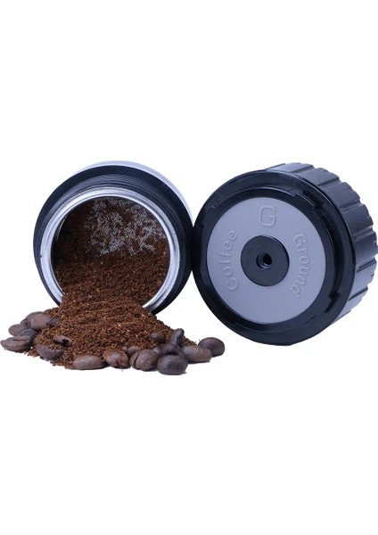 Cm Pro Max – Taşınabilir Şarjlı Espresso Makinesi (Kapsül ve Toz Kahve Uyumlu)