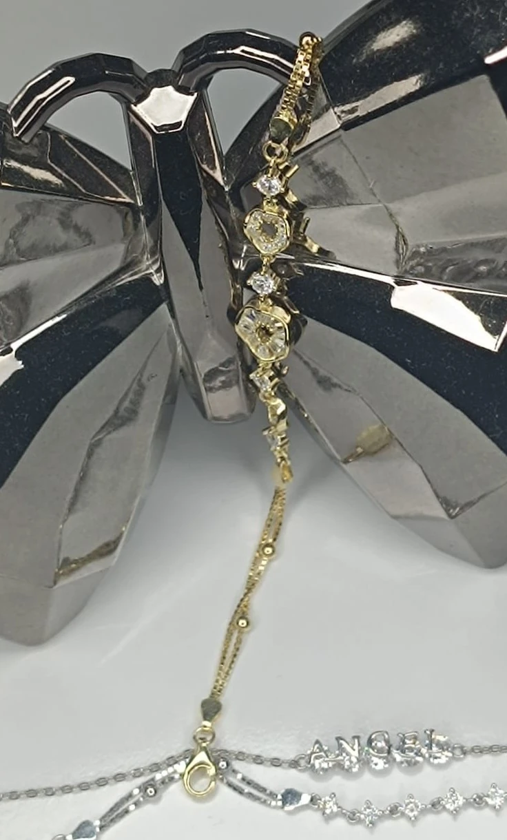 925 Ayar Gümüş Zirkon Taşlı Baget Bileklik – Zarif ve Şık Kadın Takı