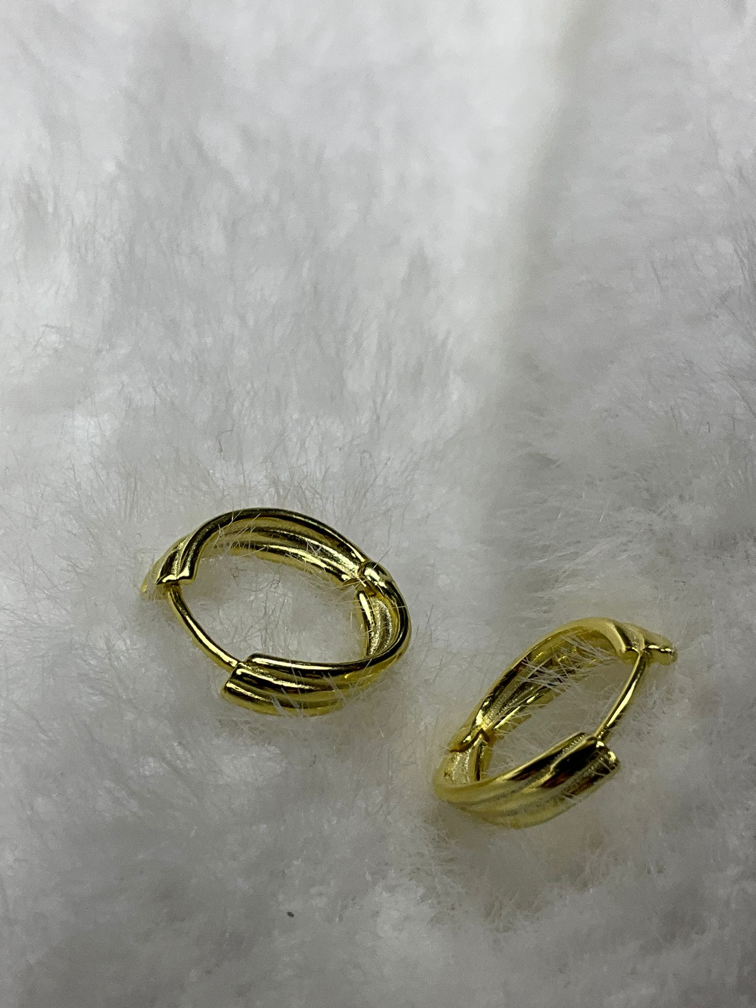 TRİPLE HOOP HALKA MODEL GÜMÜŞ KÜPE